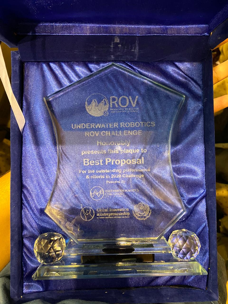 Best proposal at UWRc 2020