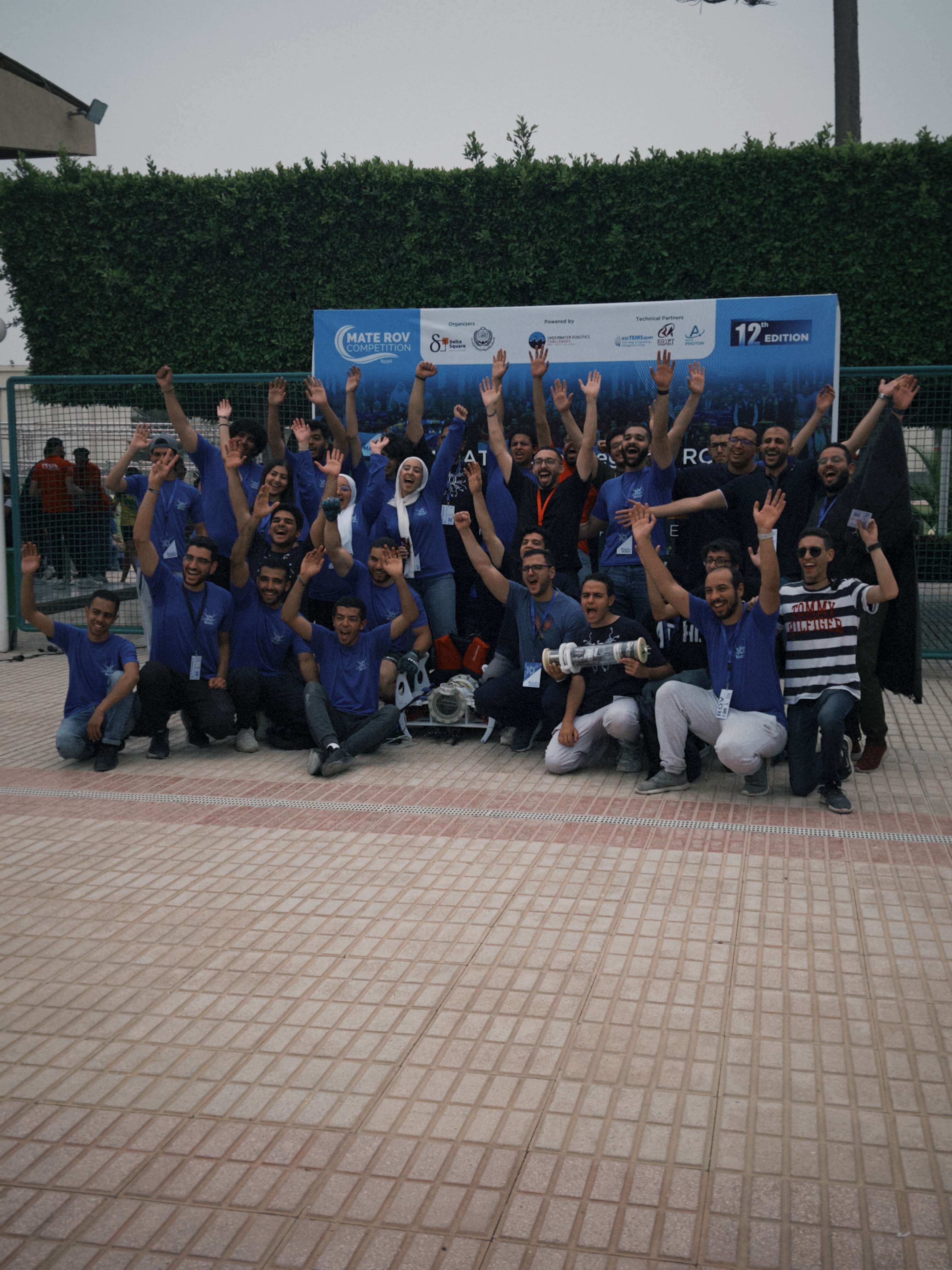 Accruing the 7th place in MATE ROV 2024